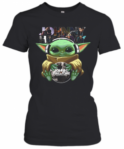 Baby Yoda Johnny Hallyday T-Shirt Classic Women's T-shirt