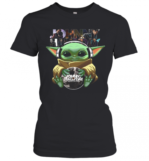 Baby Yoda Johnny Hallyday T-Shirt Classic Women's T-shirt