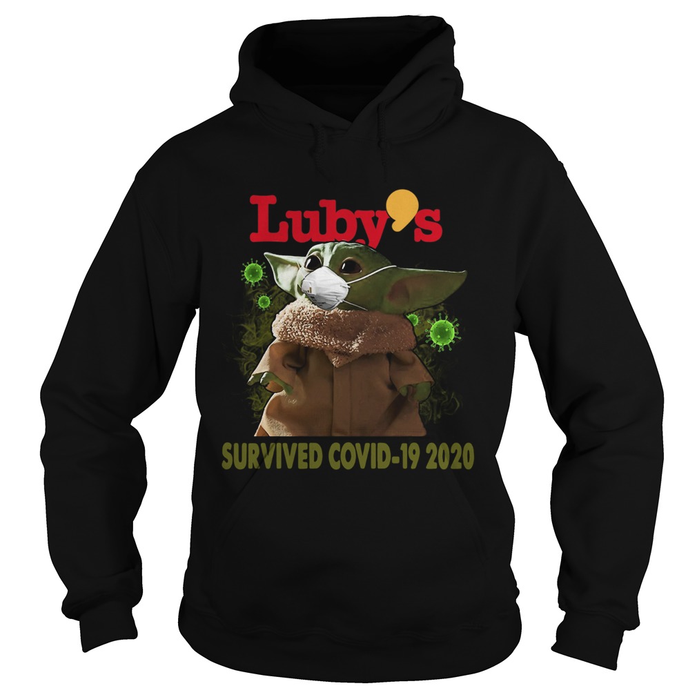 Baby Yoda Lubys Survived Covid 19 2020 Hoodie