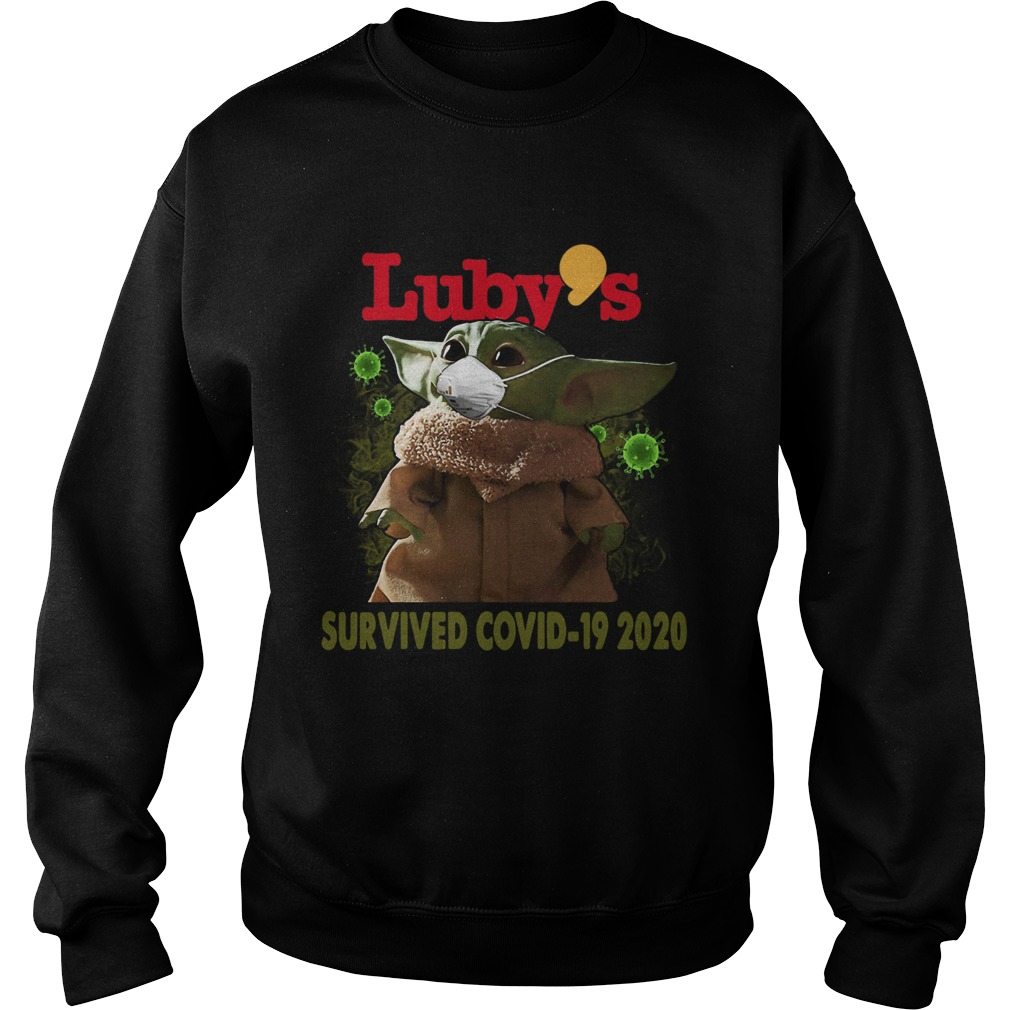 Baby Yoda Lubys Survived Covid 19 2020 Sweatshirt