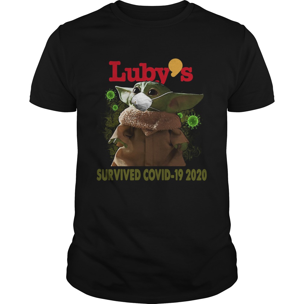 Baby Yoda Lubys Survived Covid 19 2020 shirt