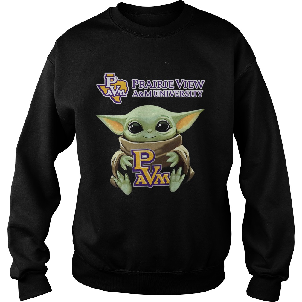 Baby Yoda Prairie View AM University Sweatshirt