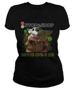 Baby Yoda StopShop Survived Covid 19 2020  Classic Ladies