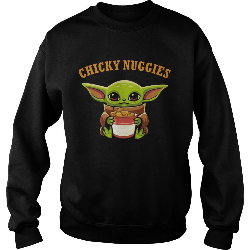 Baby Yoda chicky nuggies Sweatshirt