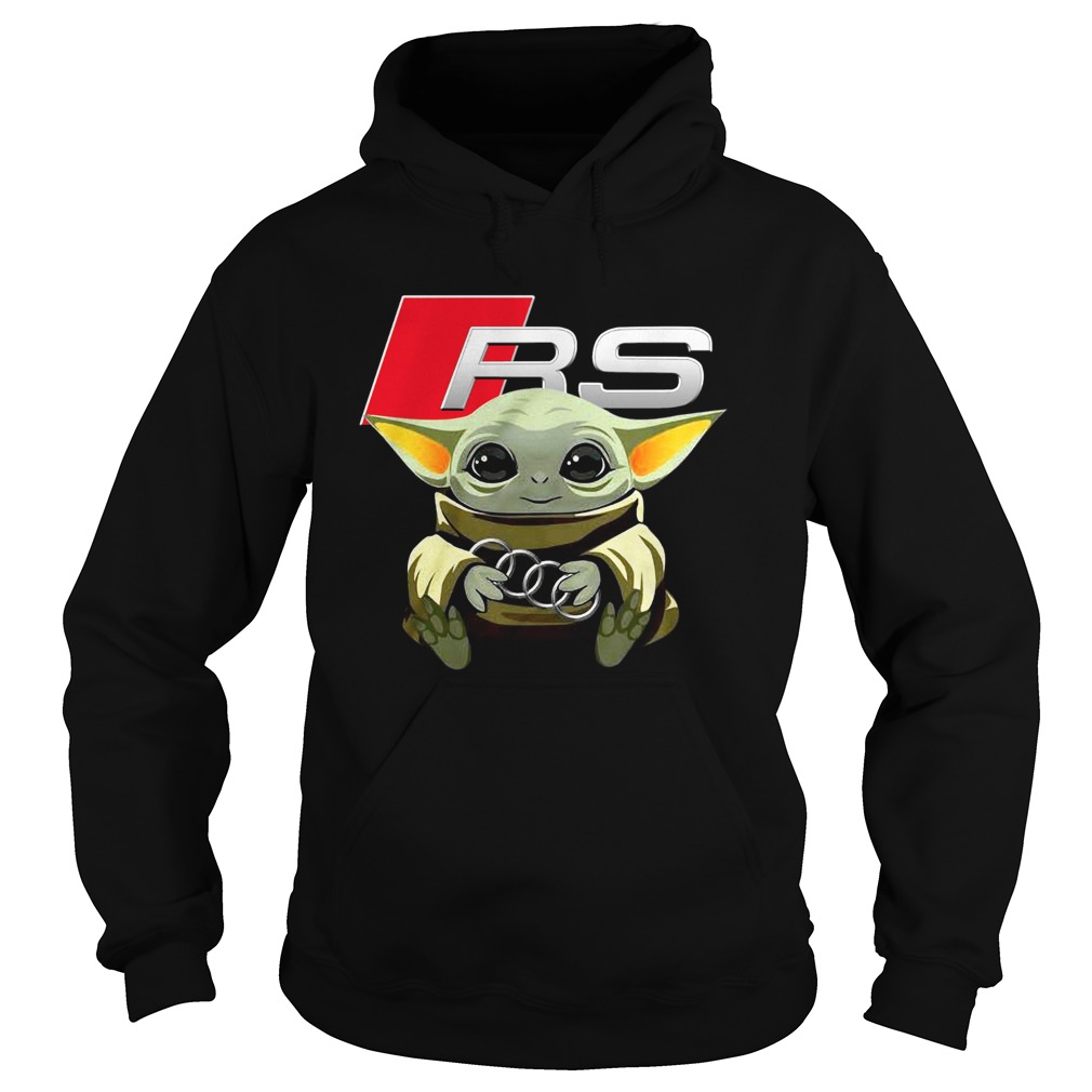 Baby Yoda hug Audi RS Hoodie