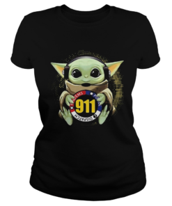 Baby yoda dispatch police 911  Classic Ladies