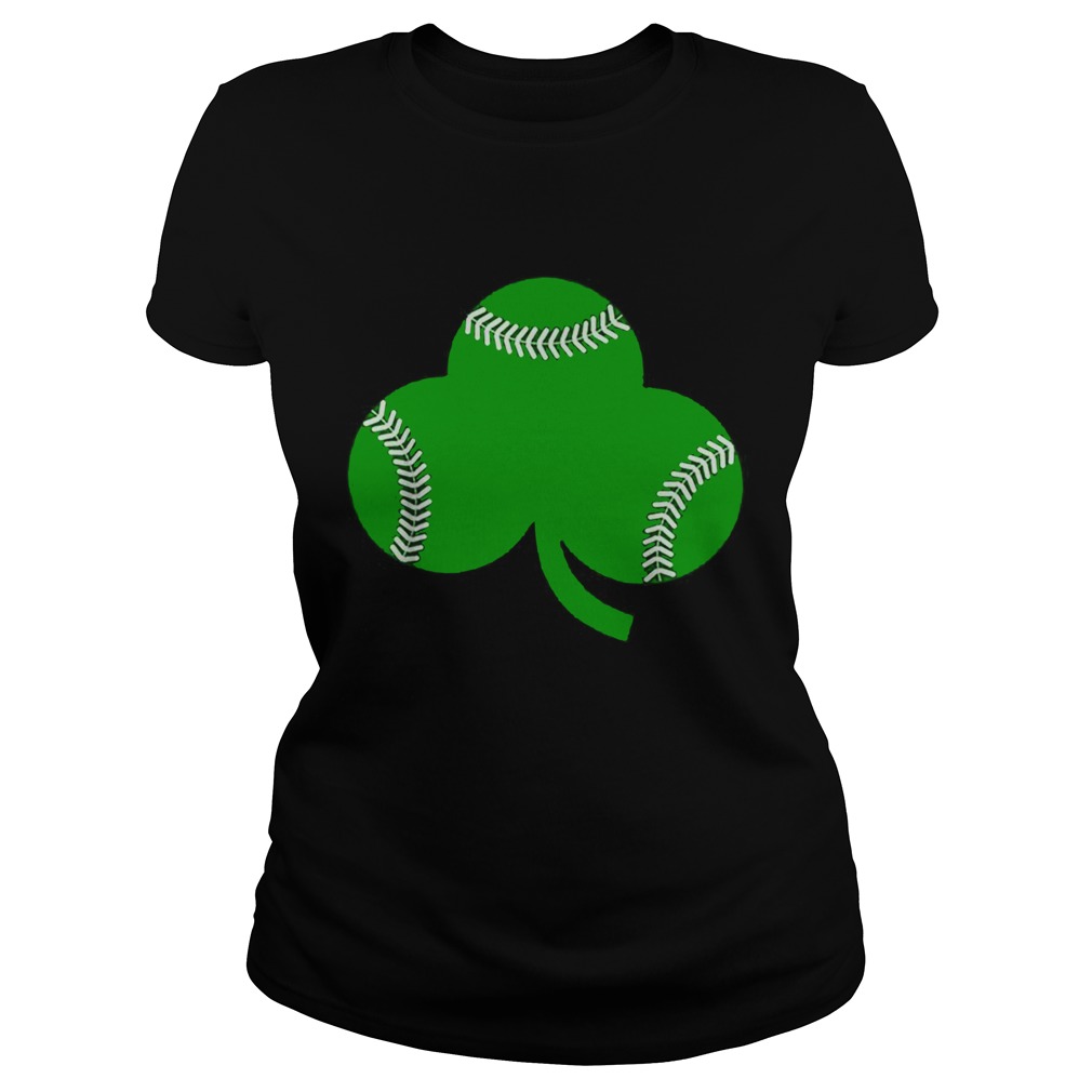 Baseball St Patricks Day Shamrock Irish Baseball Classic Ladies