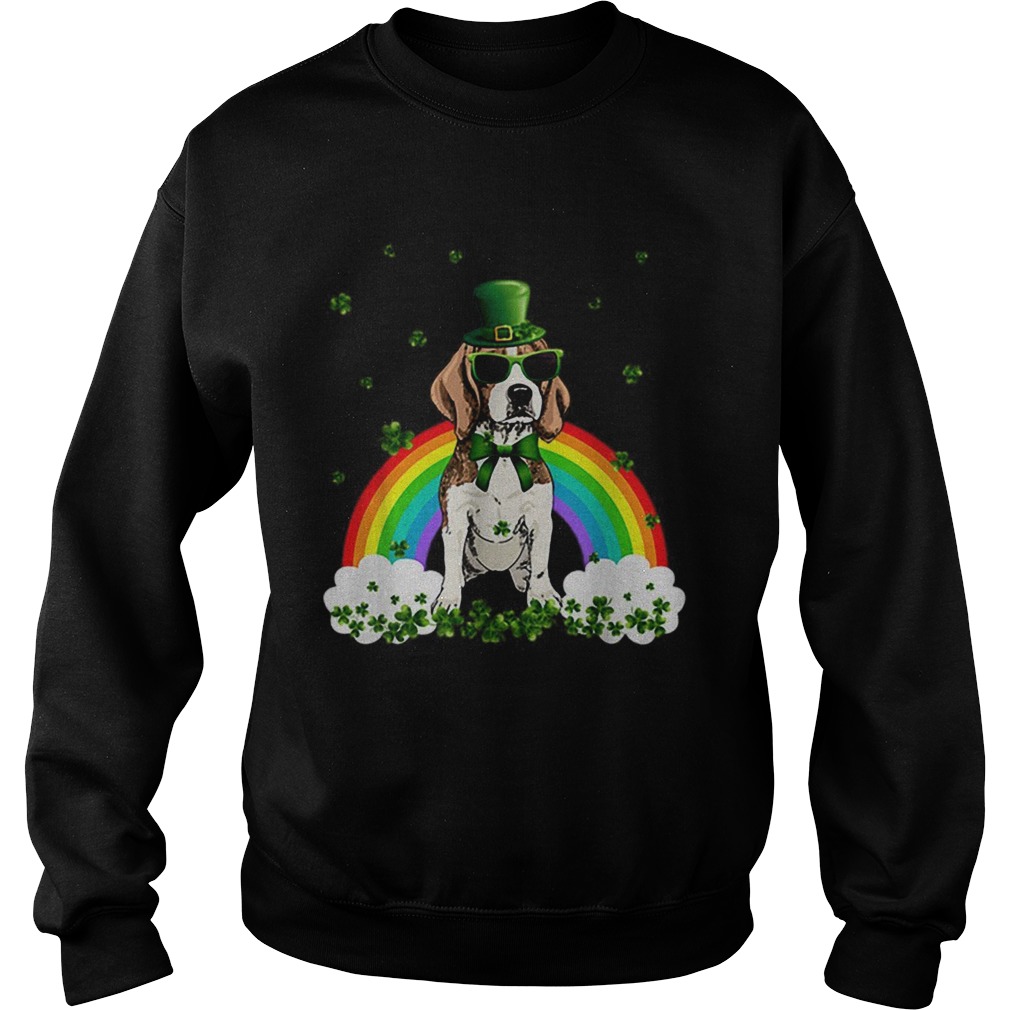 Beagle St Patricks Day Leprechaun Dog Lover Sweatshirt