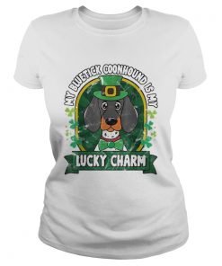 Bluetick Coonhound St Patricks Lucky Charm  Classic Ladies