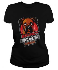 Boxer Dogs Bouncy Boxer Media  Classic Ladies