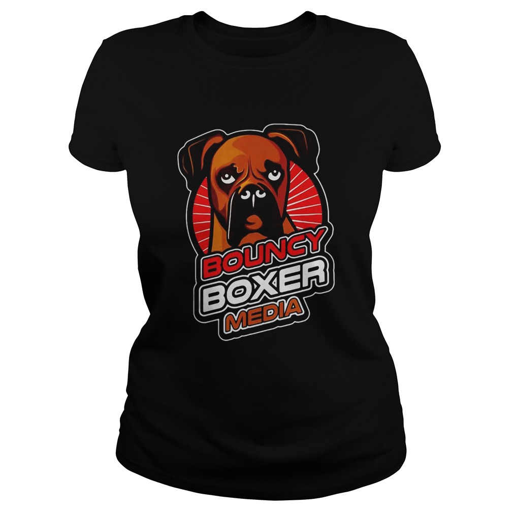 Boxer Dogs Bouncy Boxer Media Classic Ladies