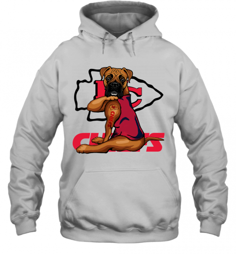 Boxer Tattoo Kansas City Chiefs T-Shirt Unisex Hoodie