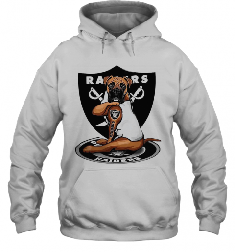 Boxer Tattoo Oakland Raiders T-Shirt Unisex Hoodie