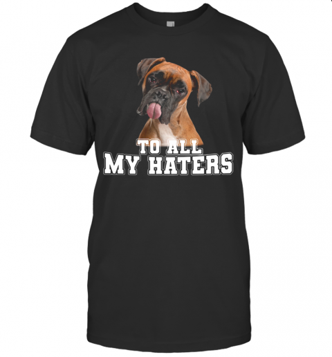 Boxer To All My Haters T-Shirt