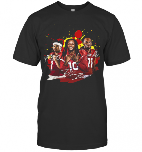 Brittan Golden Larry Fitzgerald And Kyler Murray Signatures T-Shirt