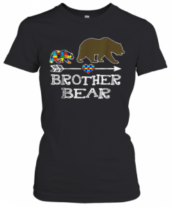 Brother Bear Autism Awareness Gift Autism Baby Bear T-Shirt Classic Women's T-shirt