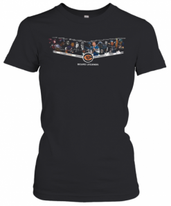 Chicago Bears Legends 6Id Luckman Doua Atkins Bulldog Turner Gale Sayers T-Shirt Classic Women's T-shirt