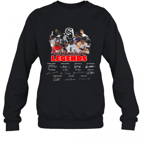 Chicago White Sox Legends Players Signatures T-Shirt Unisex Sweatshirt