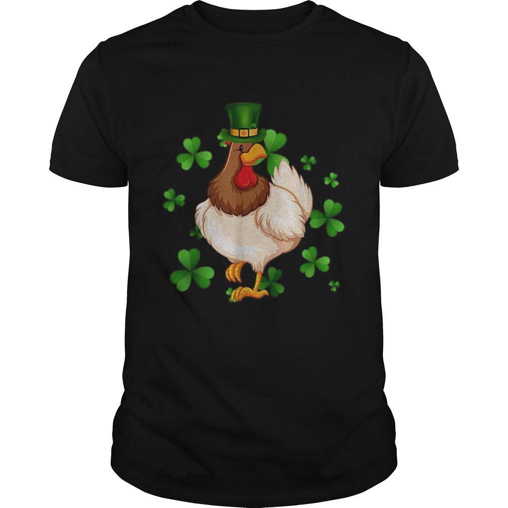 Chicken St Patricks Day Irish Chicken Lovers shirt