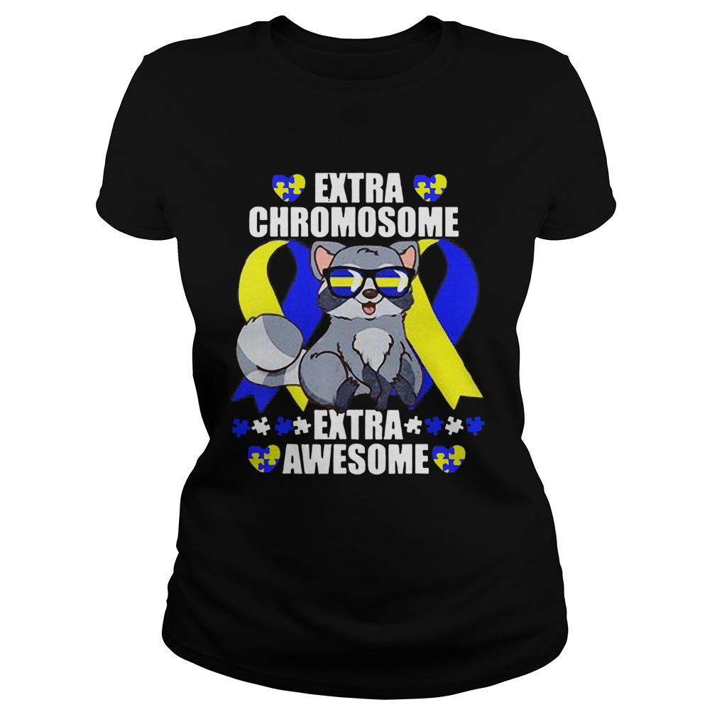 Chromosome World Down Syndrome Awareness Classic Ladies