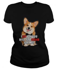 Corgi I sit for you will you stand for me  Classic Ladies