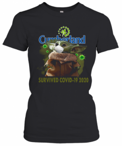 Cute Baby Yoda Cumberland Farms Survived Covid 19 2020 T-Shirt Classic Women's T-shirt