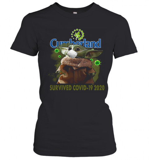 Cute Baby Yoda Cumberland Farms Survived Covid 19 2020 T-Shirt Classic Women's T-shirt