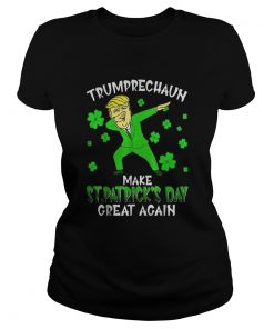 Dabbing Trumprechaun Make St Patricks Day Great Again  Classic Ladies