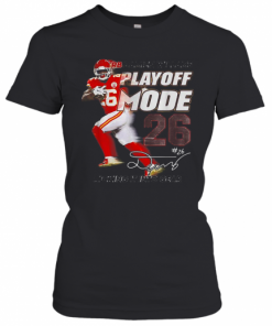 Damien Williams Playoff Mode 26 Kicking It Into Gear KC Chiefs T-Shirt Classic Women's T-shirt