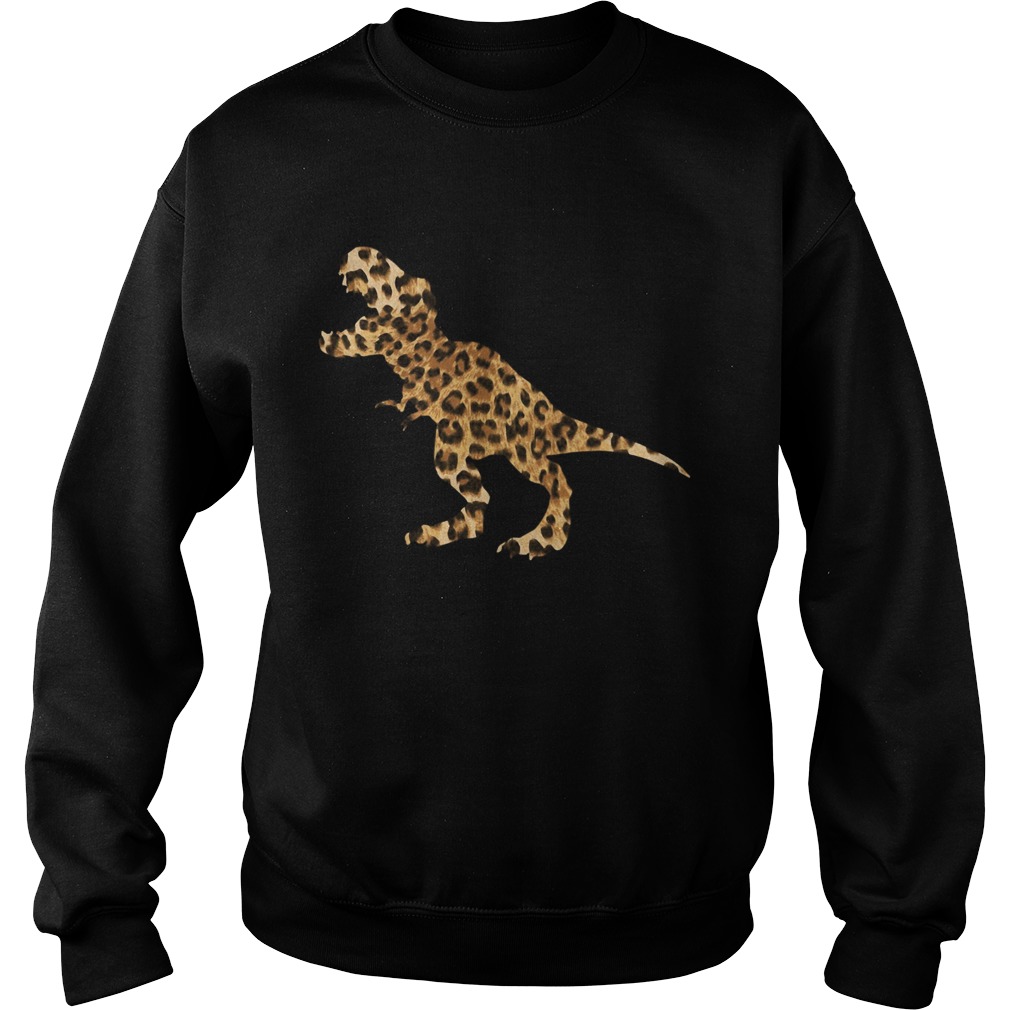 Dinosaur Trex Leopard Sweatshirt