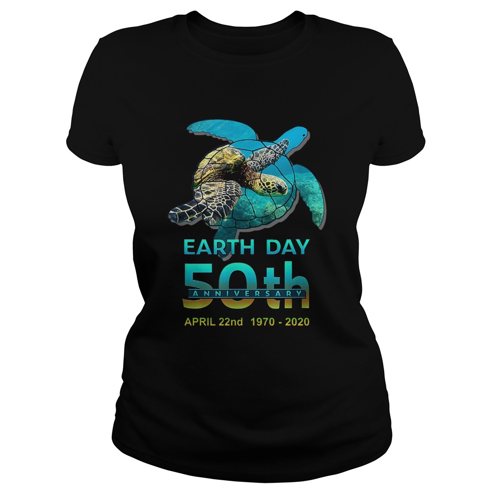 Earth Day 50th Anniversary April 22nd 1970 2020 Signatures Classic Ladies