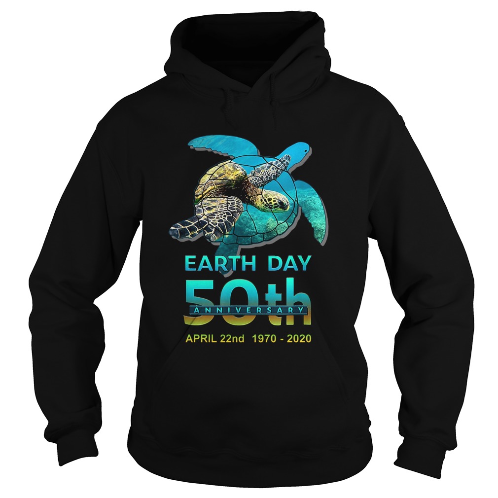 Earth Day 50th Anniversary April 22nd 1970 2020 Signatures Hoodie