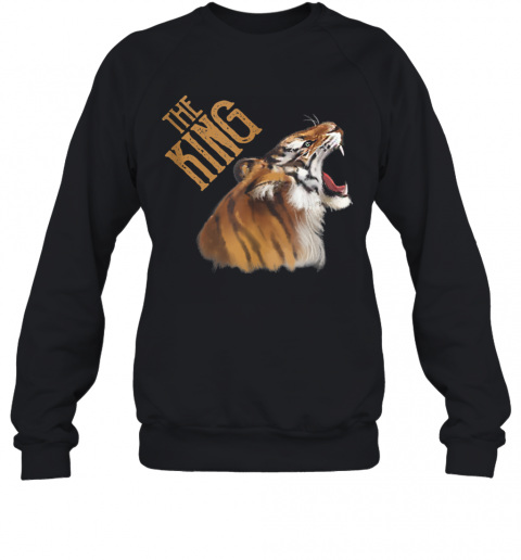 Fantastic Tiger Wild King Exotic Powerful Animal Vintage Art T-Shirt Unisex Sweatshirt