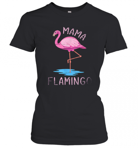 Flamingo Pet Mom T-Shirt Classic Women's T-shirt