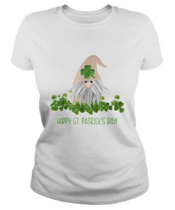 Gnome St Patricks Day AdultKids  Classic Ladies