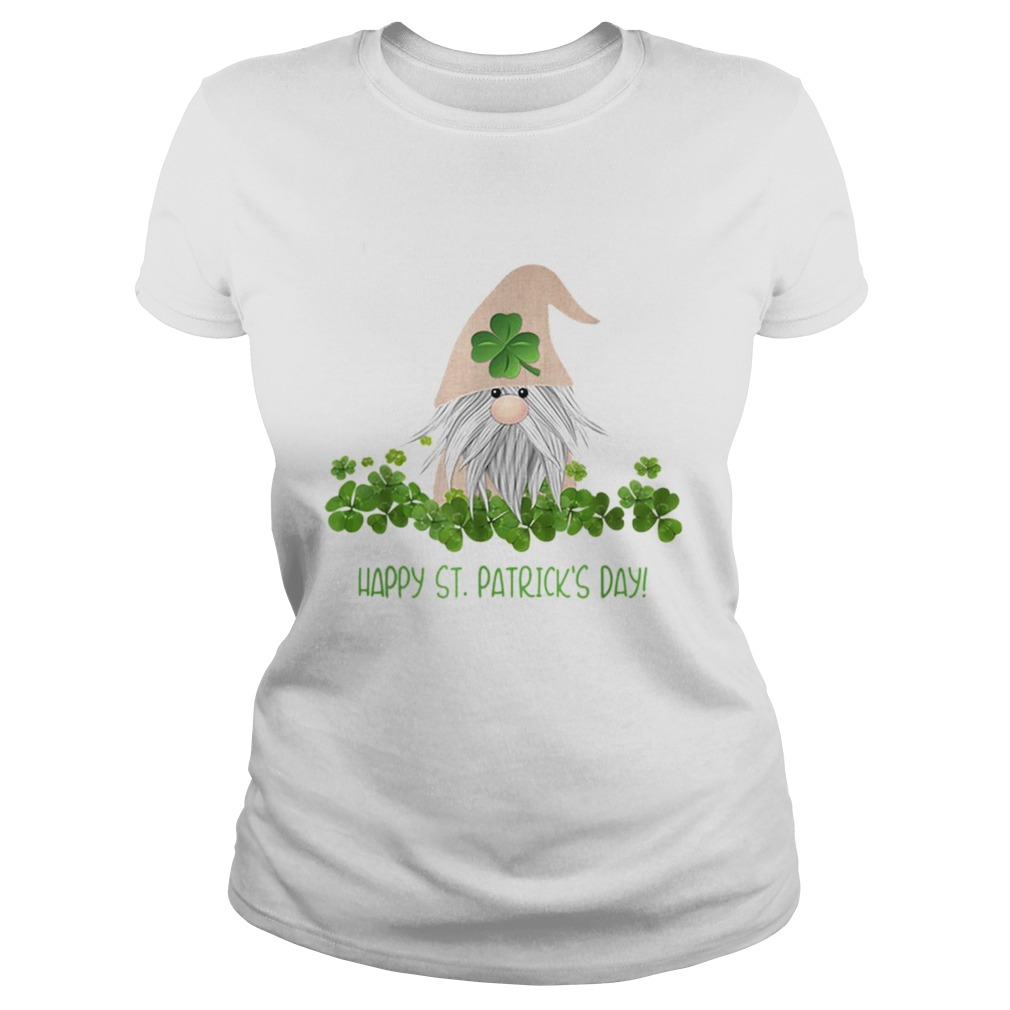 Gnome St Patricks Day AdultKids Classic Ladies