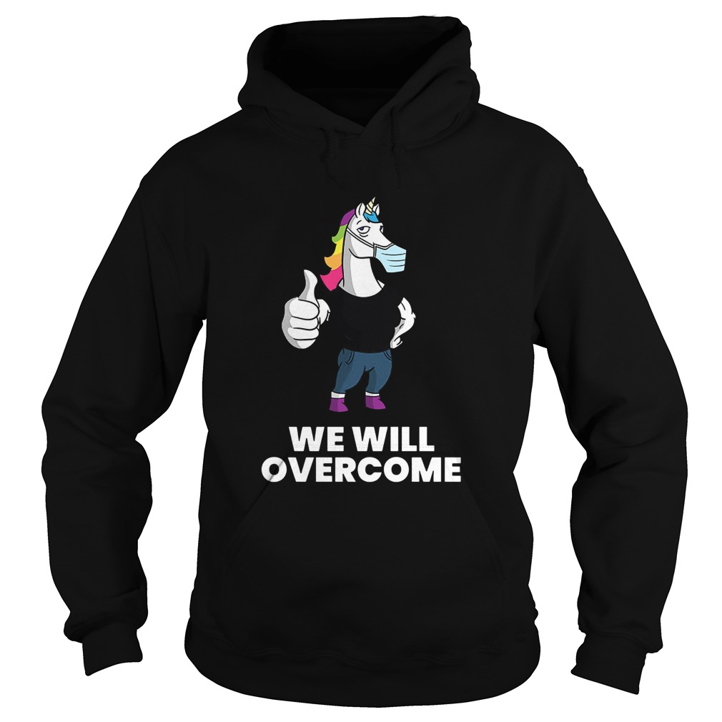 Gym Unicorn We will overcome Hoodie