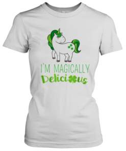 I'M Magically Delicious Unicorn St. Patrick'S Day T-Shirt Classic Women's T-shirt