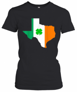 Irish Flag Texas State St Patrick'S Day T-Shirt Classic Women's T-shirt