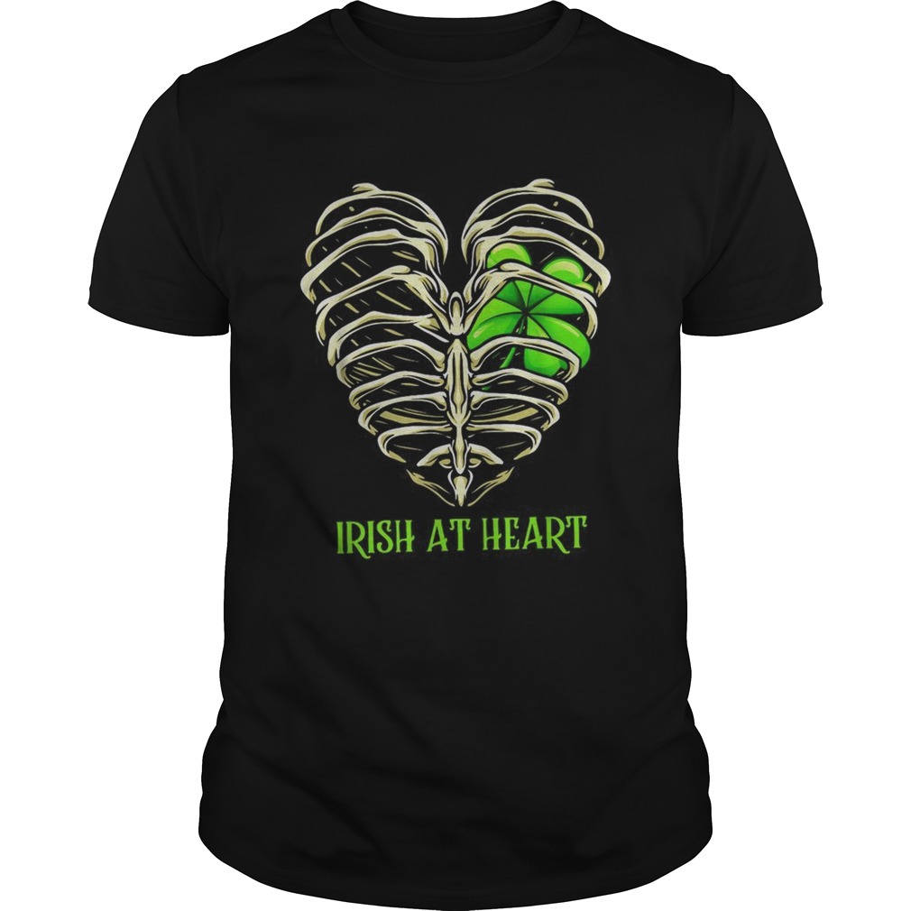 Irish at heart St Patricks Day shirt