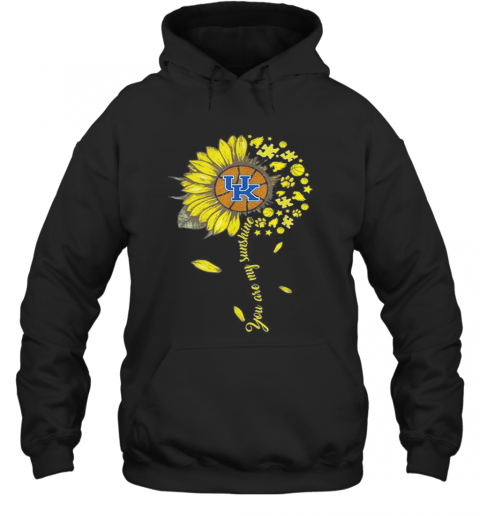 Kentucky Wildcats Baseball You Are My Sunshine Sunflower T-Shirt Unisex Hoodie