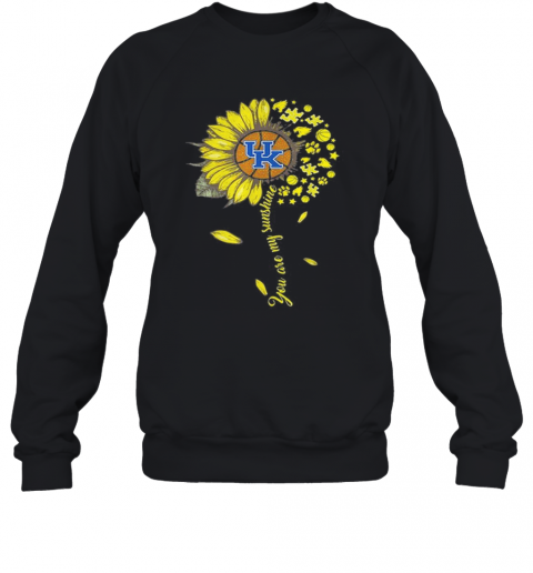 Kentucky Wildcats Baseball You Are My Sunshine Sunflower T-Shirt Unisex Sweatshirt