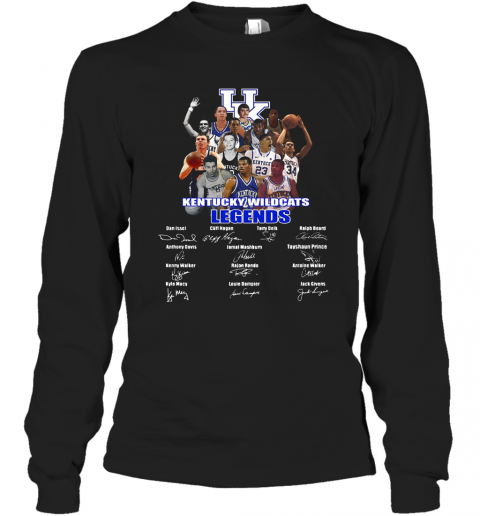 Kentucky Wildcats Legends Signature T-Shirt Long Sleeved T-shirt 