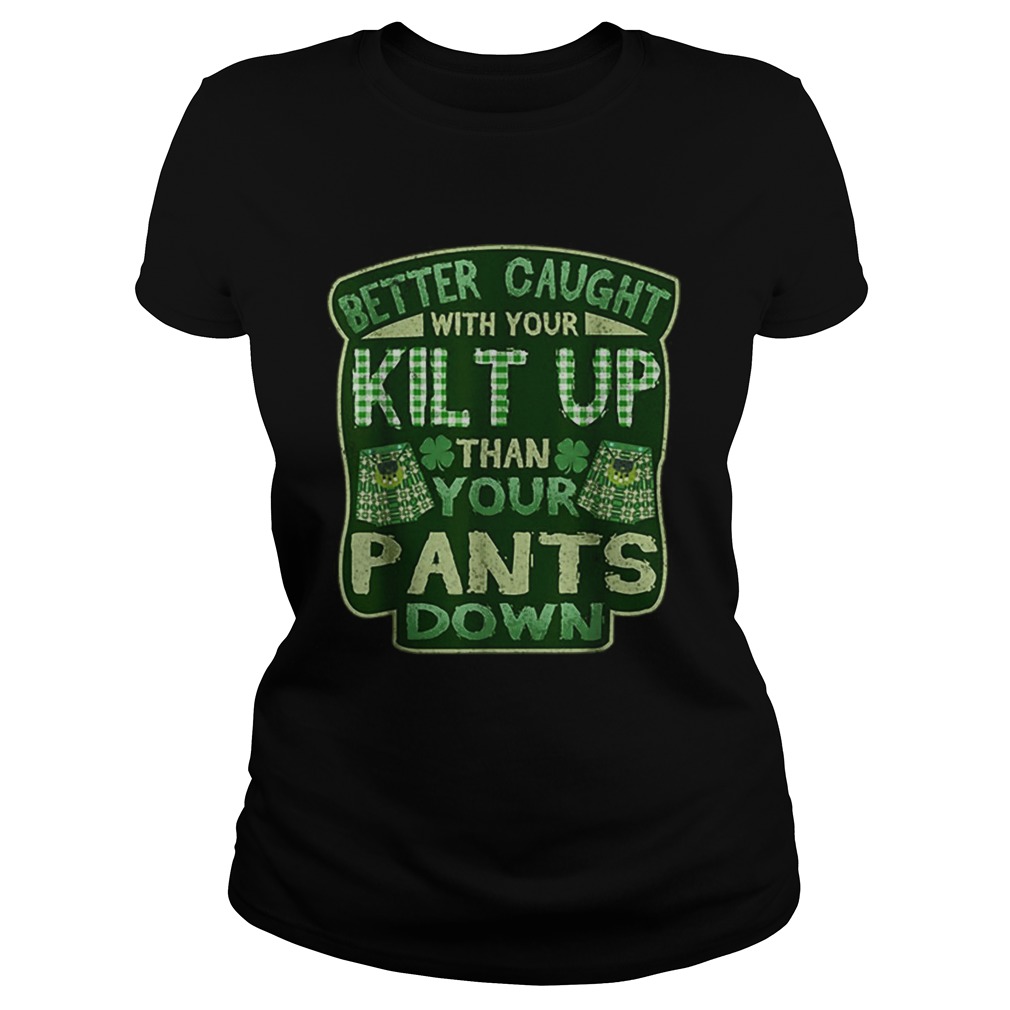 Kilt For Men Boys Double Meaning St Patricks Day Classic Ladies