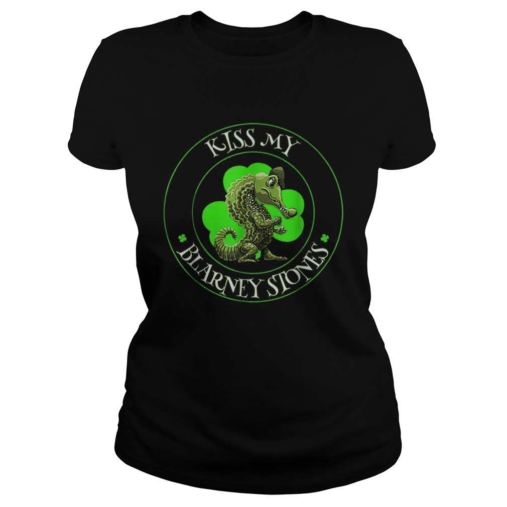 Kiss My Blarney Stones Irish St Patricks Day Classic Ladies