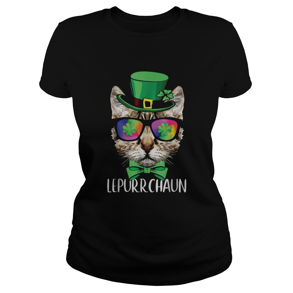 Lepurrchaun Purr Cat Sunglasses Shamrock Classic Ladies