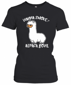 Llama Wanna Smoke Alpaca Bowl T-Shirt Classic Women's T-shirt