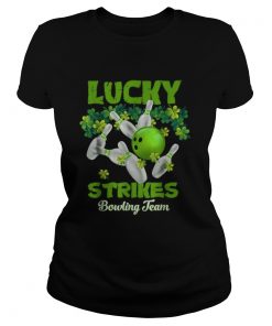 Lucky Strikes Matching bowling team St Patricks day  Classic Ladies