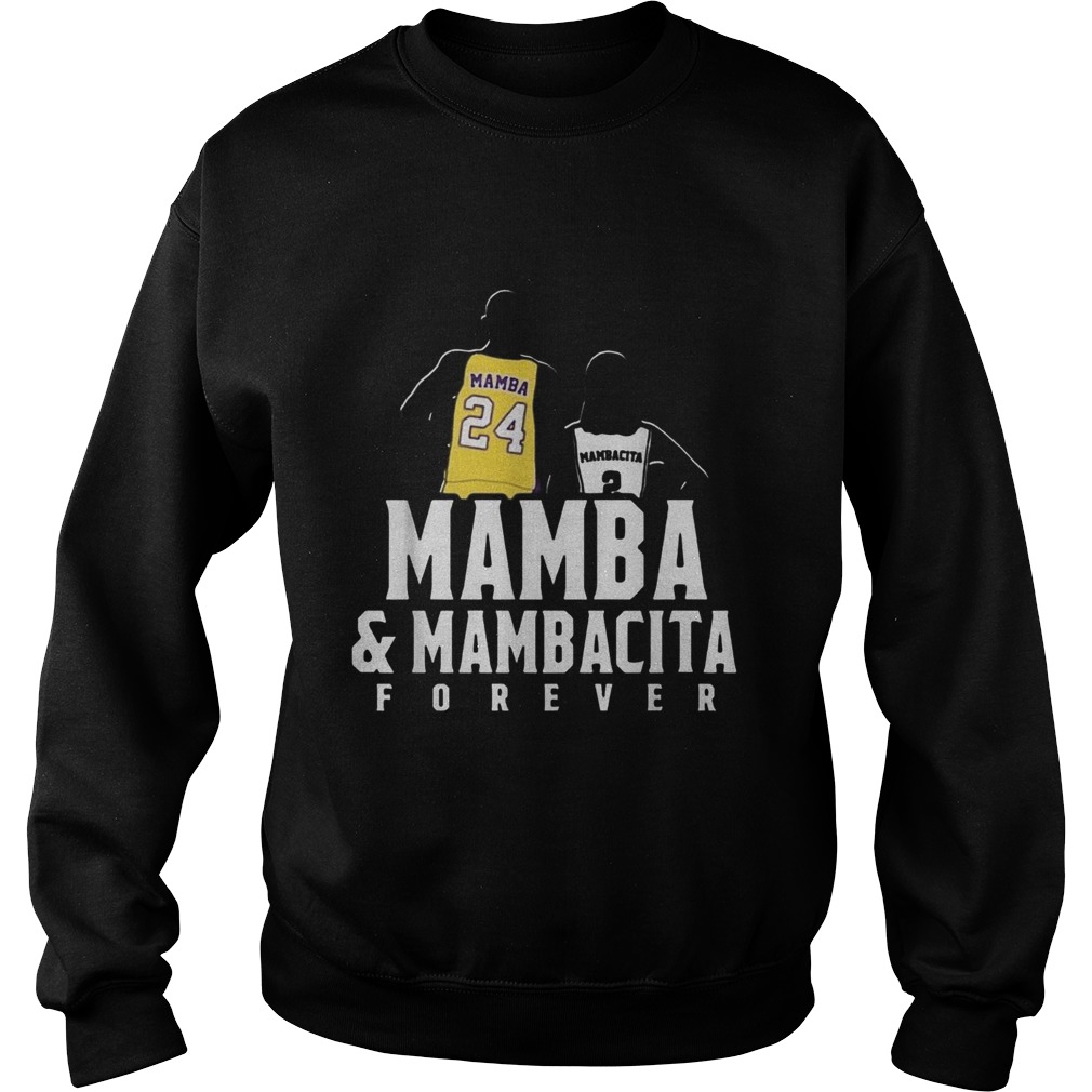 Mamba And Mambacita Forever Kobe And Gigi Bryant Sweatshirt