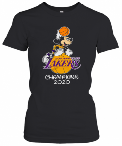 Mickey Mouse Los Angeles Lakers Champions 2020 T-Shirt Classic Women's T-shirt